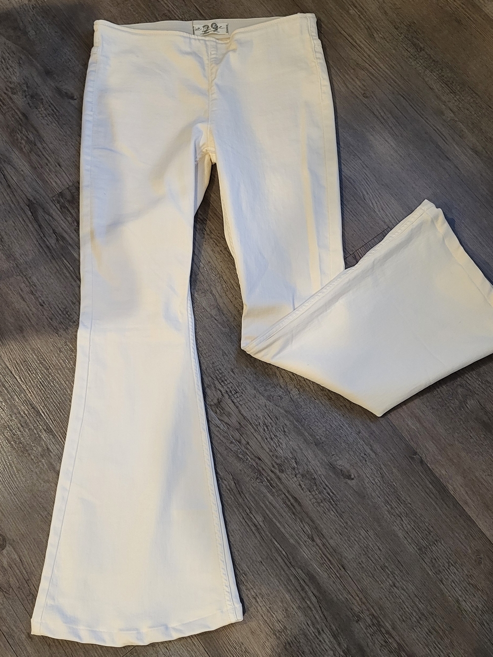 White Flared Jeans